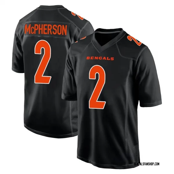 Evan McPherson Cincinnati Bengals Men's Legend White Color Rush T