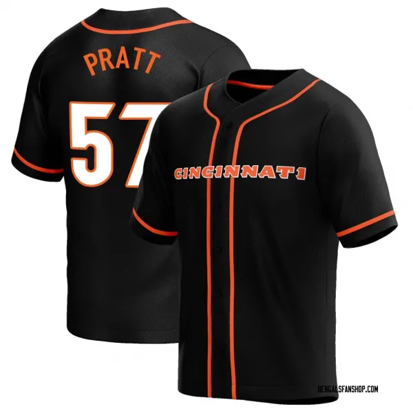 Youth Cincinnati Bengals #57 Germaine Pratt Limited Silver Inverted Legend  100th Season Football Jersey Size S