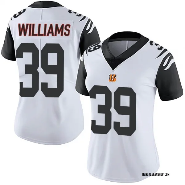 White Women's Mac Hippenhammer Cincinnati Bengals Legend Color Rush Jersey